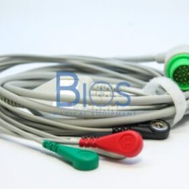 Cable de ECG Spacelabs 17 Pins 5 Leads