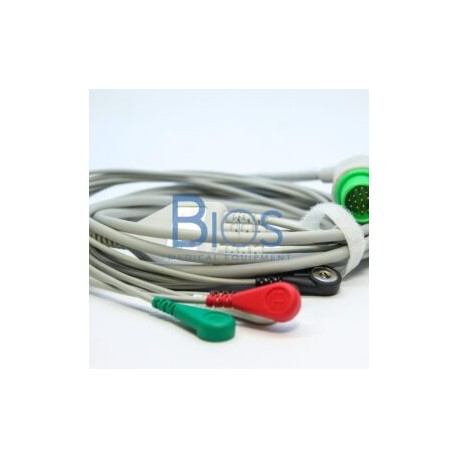 Cable de ECG Spacelabs 17 Pins 5 Leads