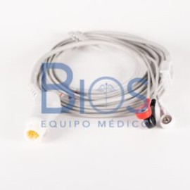 CABLE ECG HP PHILIPS 12 PINS 3 L SNAP