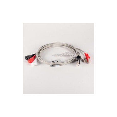 CABLE ECG LATIGUILLOS SPACELABS 3 leads tipo broche