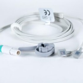 Sensor de oximetria Spo2 multisitio Goldway 7pins 2G 40°,Cable ECG Colin  6 Pins 5 Leads,Cable de Presión Invasiva Datex 10 pin