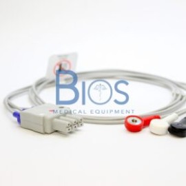 Latiguillos ECG Siemens Drager 3 Leads,PINZAS PEDIATRICAS EKG,Cable de Placa para Paciente Plug,Sensor Oximetria Bionet Compati